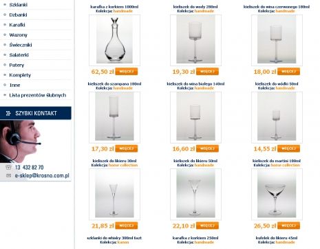 Sklep internetowy Krosno S.A.