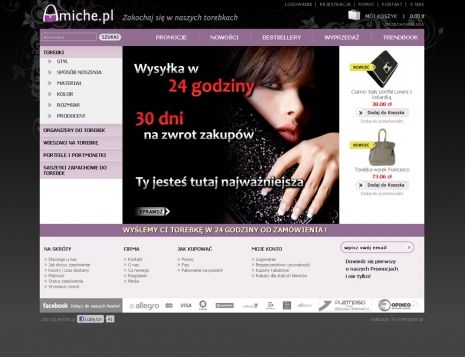 Amiche - sklep internetowy dla kobiet