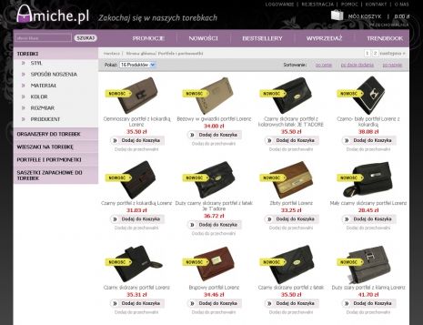 Amiche - sklep internetowy dla kobiet