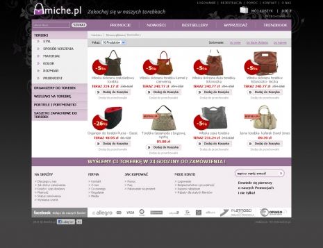 Amiche - sklep internetowy dla kobiet