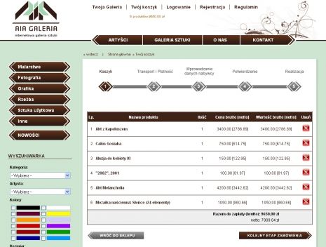 AIA Galeria - Internetowa galeria sztuki
