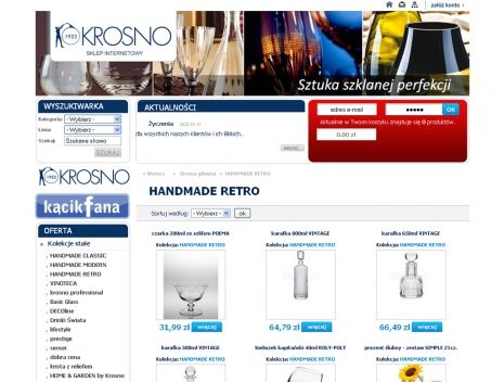 Sklep internetowy Krosno S.A.