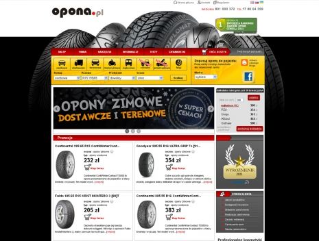 Sklep internetowy Opona.pl