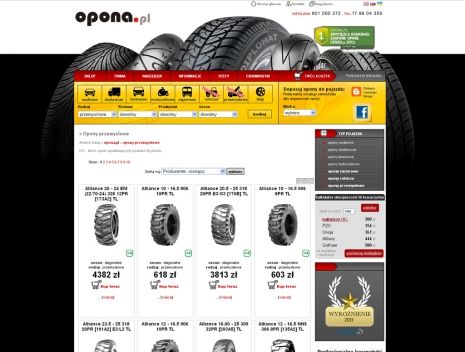 Sklep internetowy Opona.pl