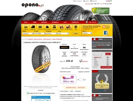 Sklep internetowy Opona.pl