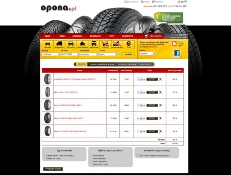 Sklep internetowy Opona.pl