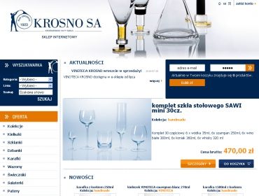 Sklep internetowy Krosno S.A.