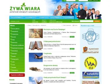 Żywa Wiara - Portal ludzi wierzących i poszukujących