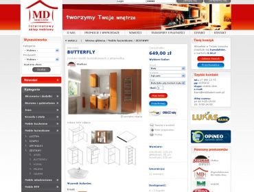 Sklep internetowy MebloDom