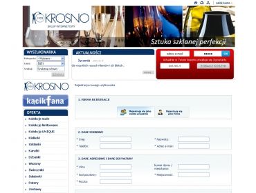 Sklep internetowy Krosno S.A.