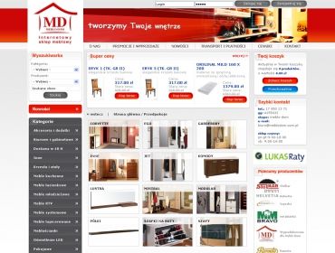 Sklep internetowy MebloDom