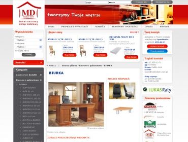 Sklep internetowy MebloDom