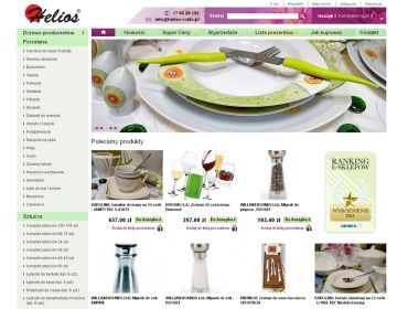Skle internetowy Helios szkło